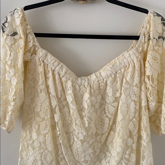 Ella moss lace off the shoulder top - Picture 5 of 5